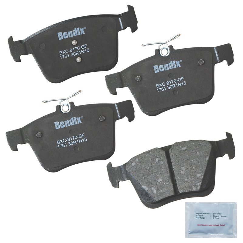 Bendix Friction CFC1761 Disc Brake Pad Set - Rear