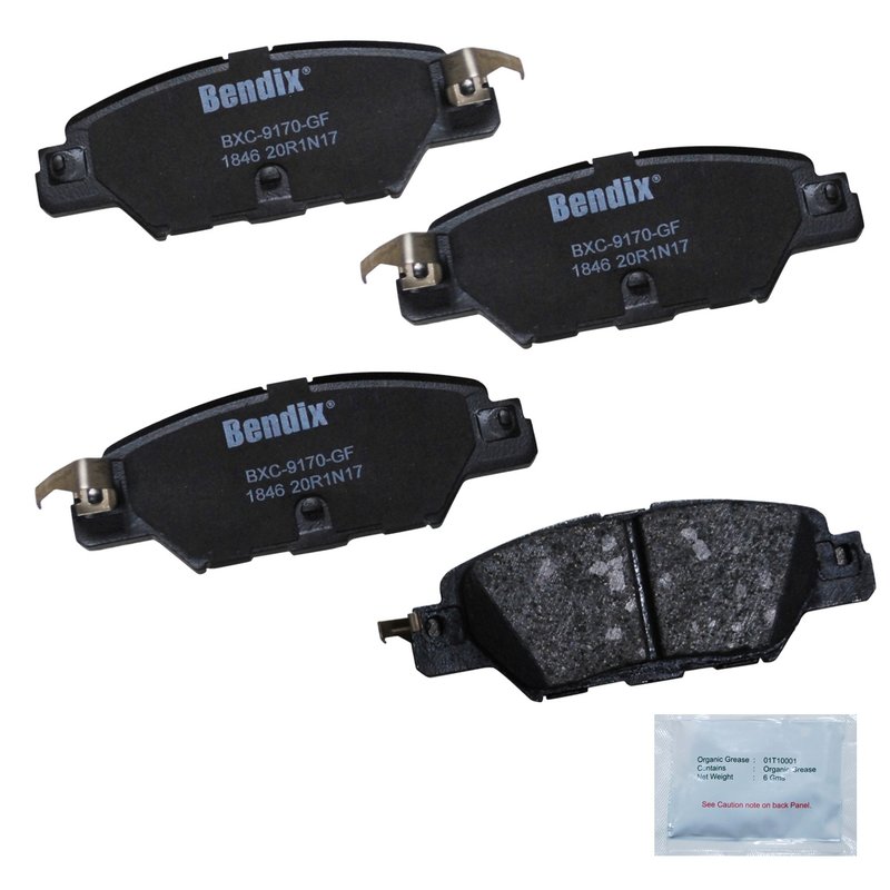 Bendix Friction CFC1846 Disc Brake Pad Set - Rear