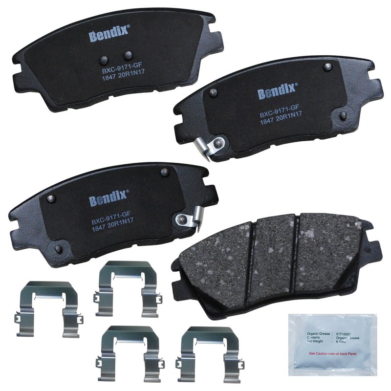 Bendix Friction CFC1847 Disc Brake Pad Set - Front