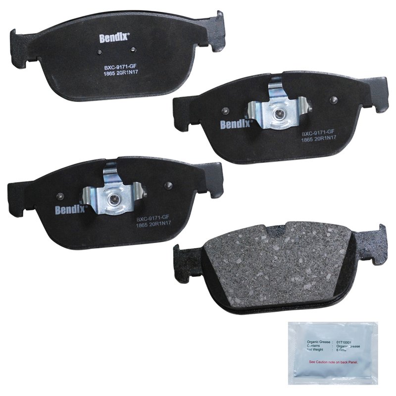 Bendix Friction CFC1865 Disc Brake Pad Set - Front