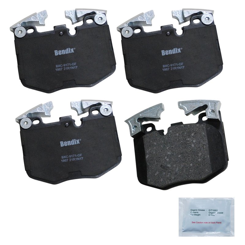Bendix Friction CFC1867 Disc Brake Pad Set - Front