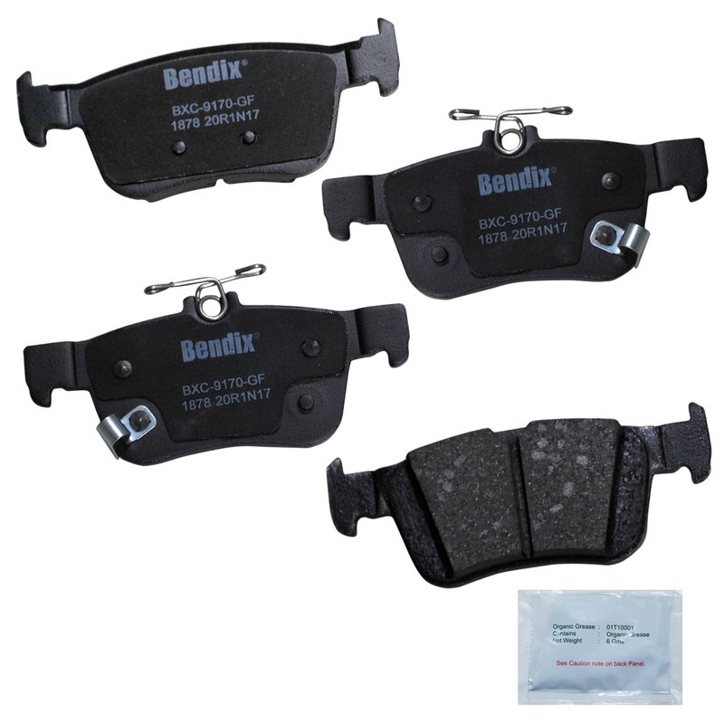 Bendix Friction CFC1878 Disc Brake Pad Set - Rear