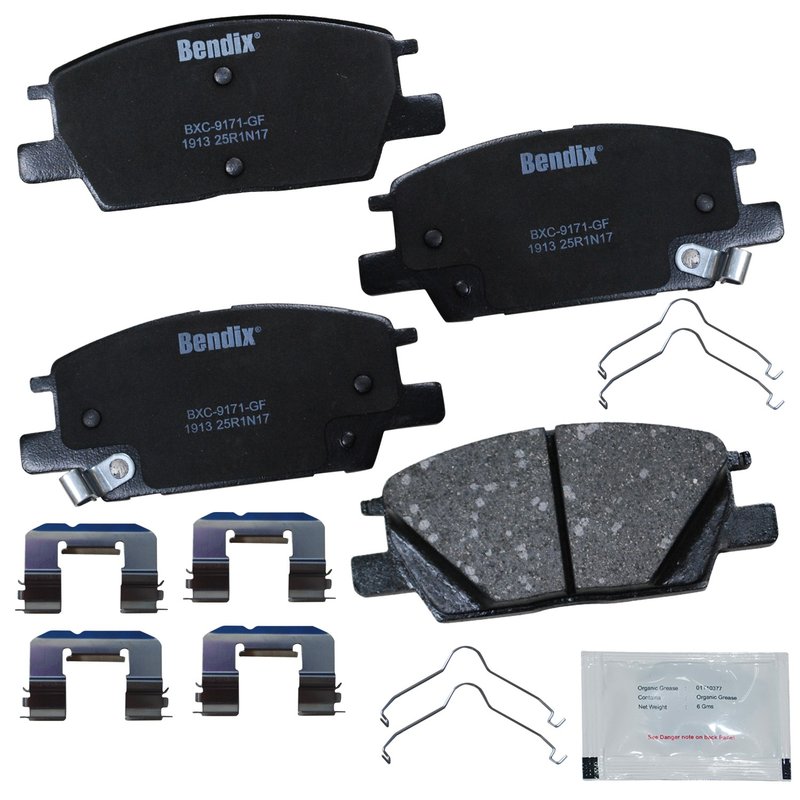 Bendix Friction CFC1913 Disc Brake Pad Set - Front