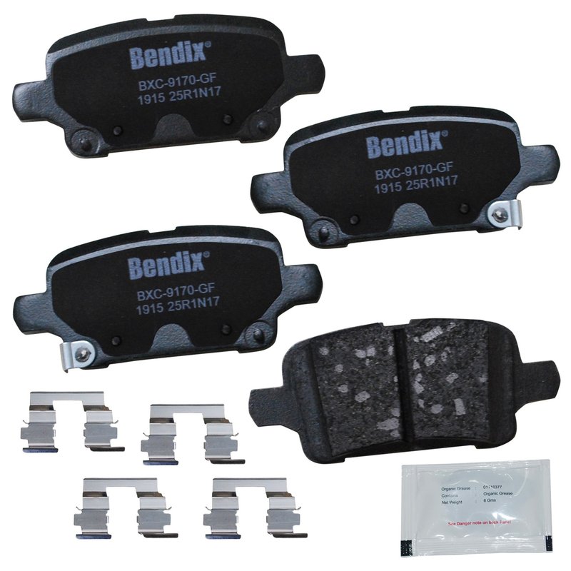 Bendix Friction CFC1915 Disc Brake Pad Set - Rear