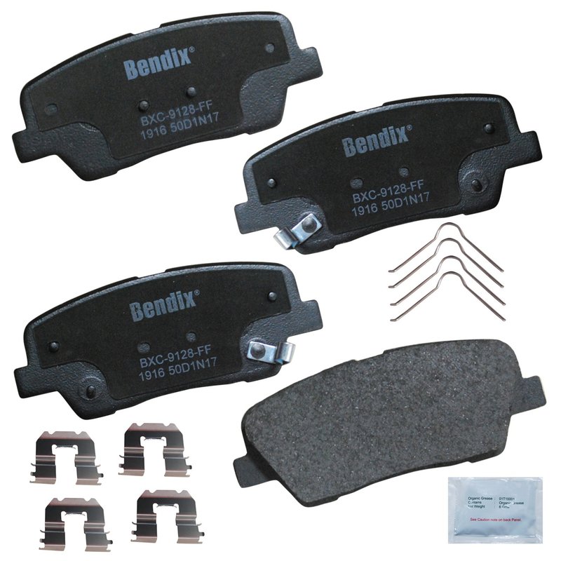 Bendix Friction CFC1916 Disc Brake Pad Set - Rear
