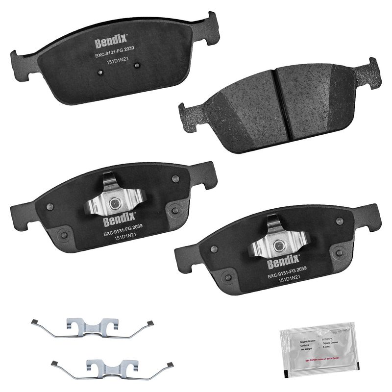 Bendix Friction CFC2039 Disc Brake Pad Set - Front