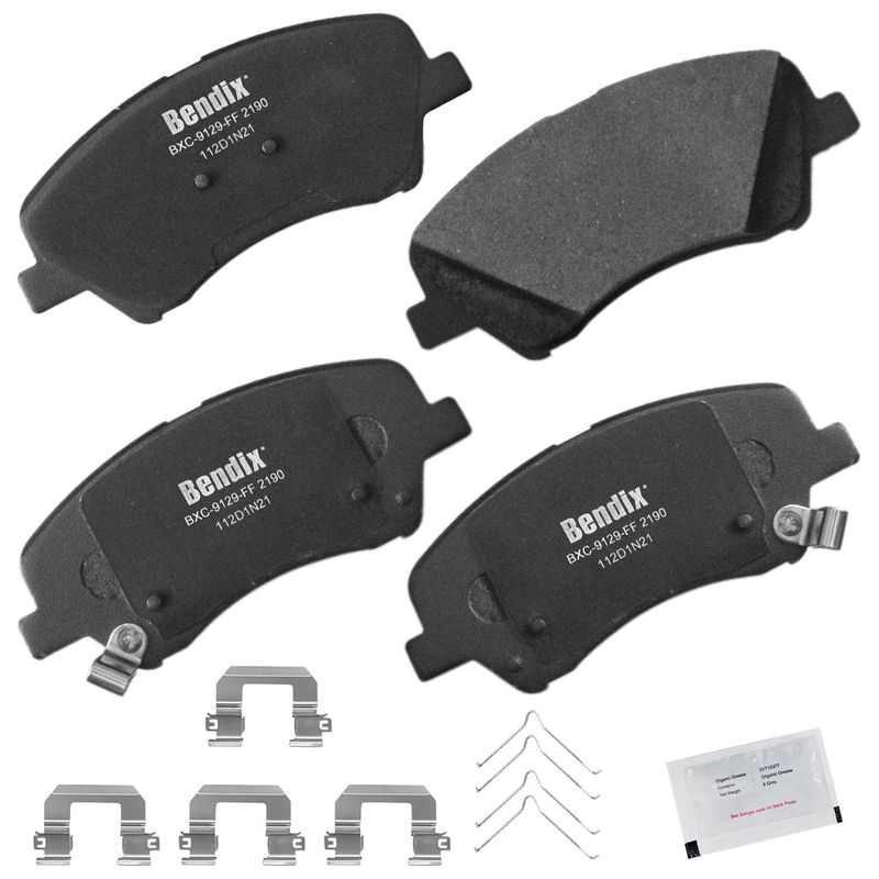 Bendix Friction CFC2190 Disc Brake Pad Set - Front
