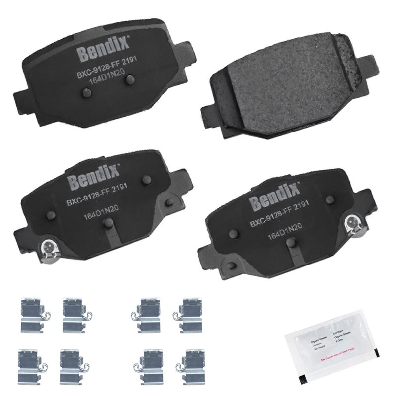 Bendix Friction CFC2191 Disc Brake Pad Set - Rear