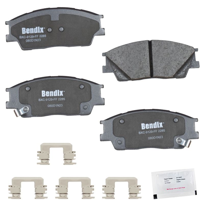 Bendix Friction CFC2285 Disc Brake Pad Set - Front