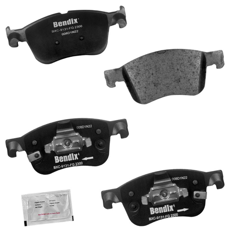 Bendix Friction CFC2300 Disc Brake Pad Set - Front