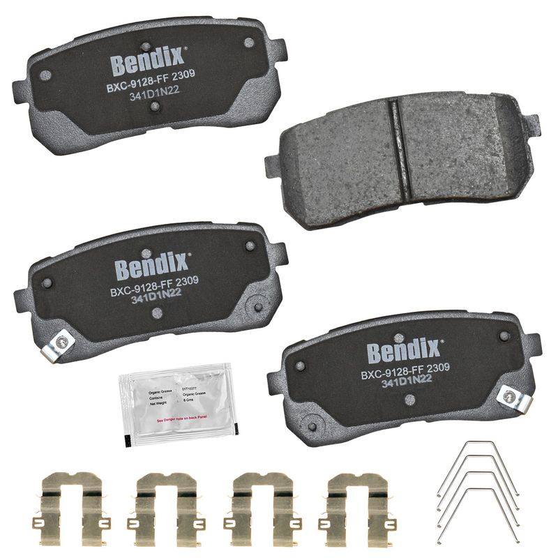 Bendix Friction CFC2309 Disc Brake Pad Set - Rear