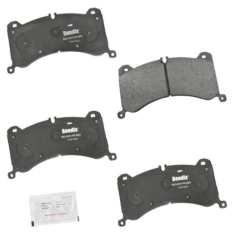 Bendix Friction CFC2321 Disc Brake Pad Set - Front