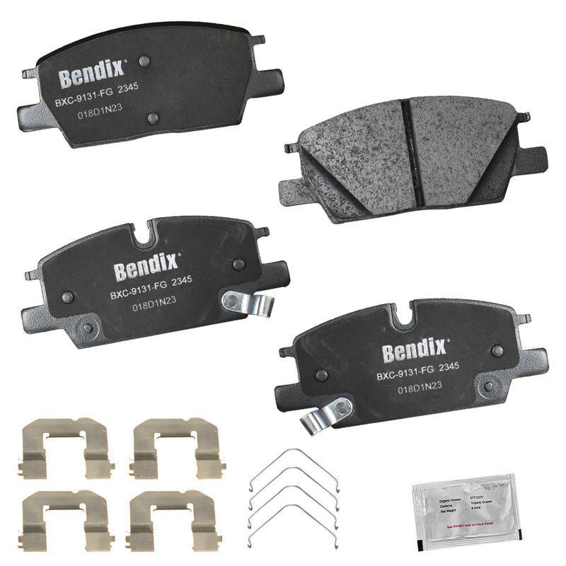 Bendix Friction CFC2345 Disc Brake Pad Set - Front