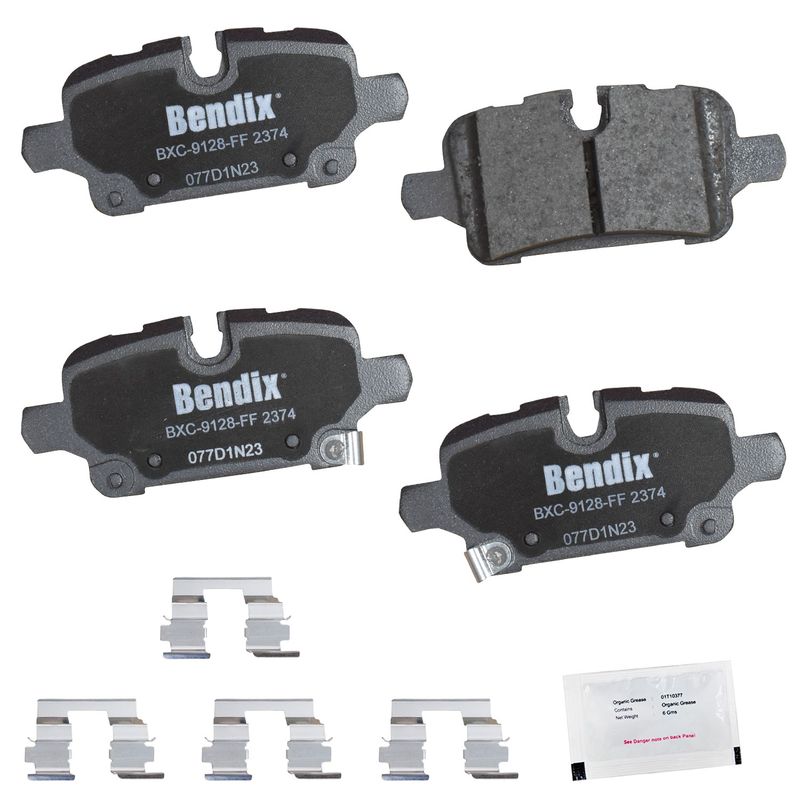 Bendix Friction CFC2374 Disc Brake Pad Set - Rear