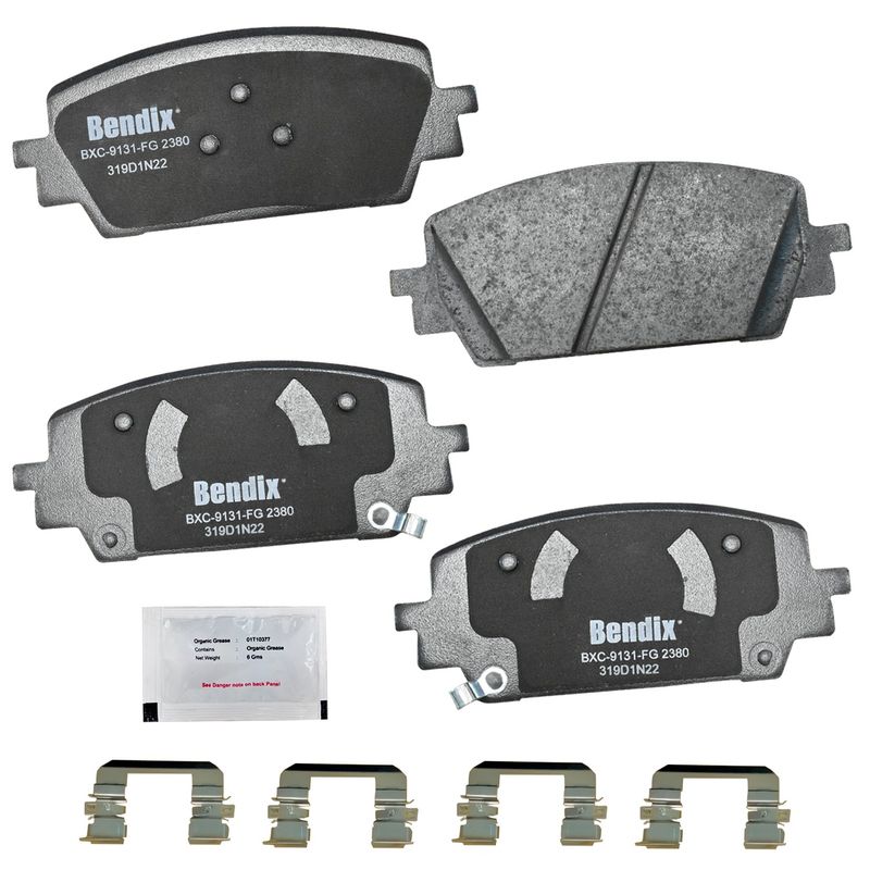 Bendix Friction CFC2380 Disc Brake Pad Set - Front