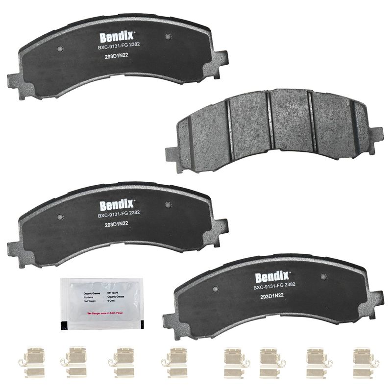 Bendix Friction CFC2382 Disc Brake Pad Set - Front
