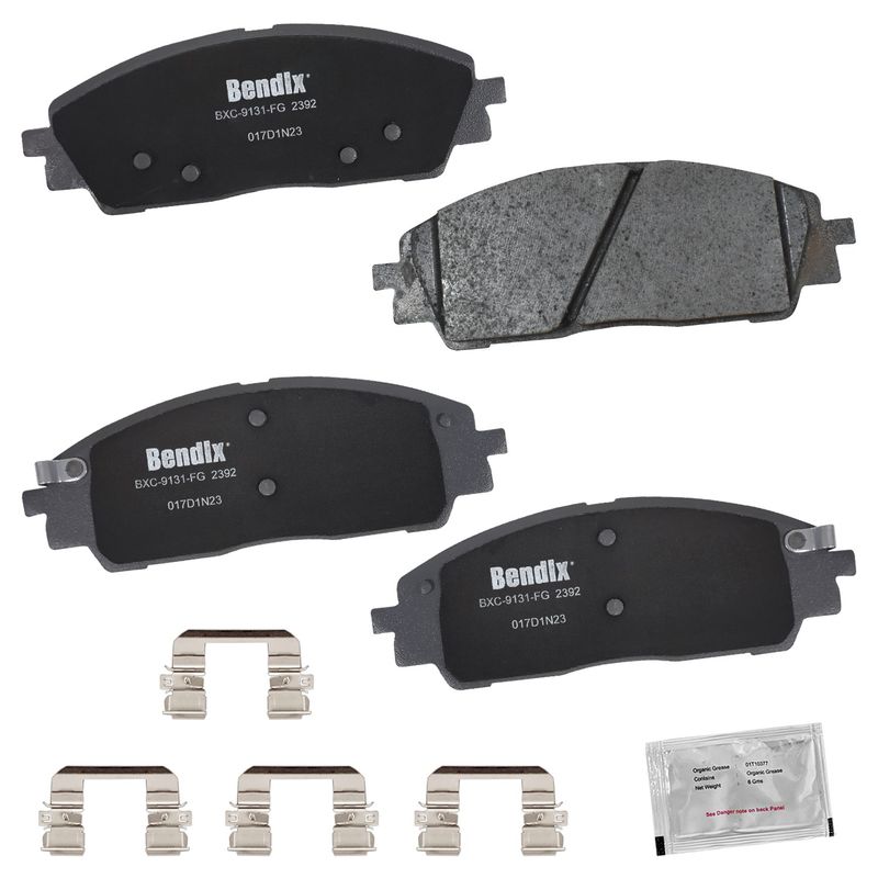 Bendix Friction CFC2392 Disc Brake Pad Set - Front
