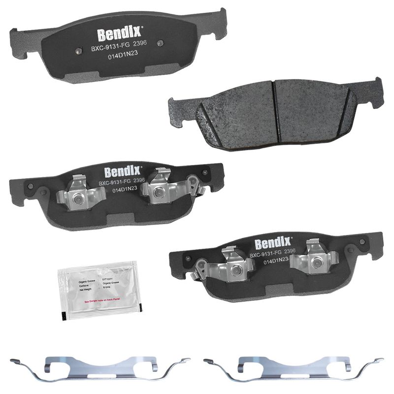 Bendix Friction CFC2396 Disc Brake Pad Set - Front