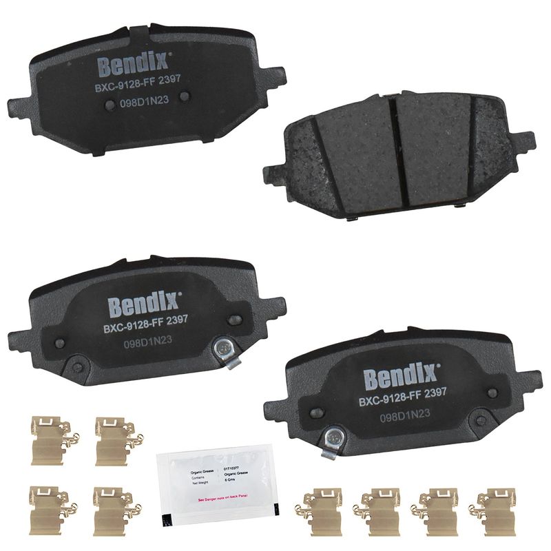 Bendix Friction CFC2397 Disc Brake Pad Set - Rear
