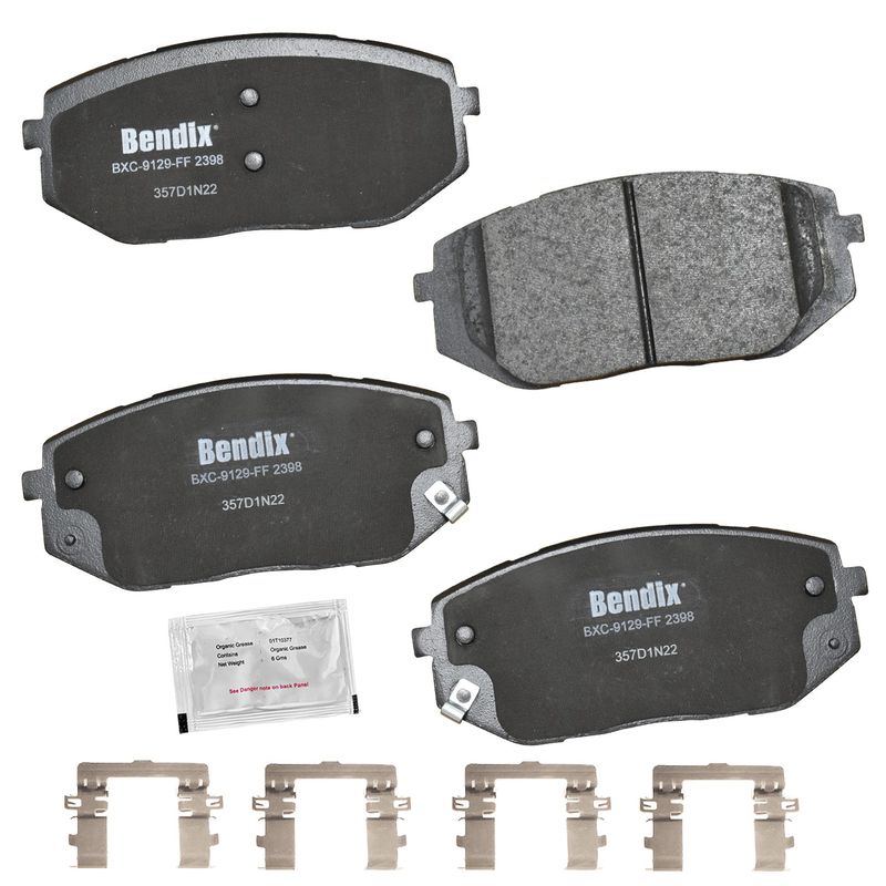 Bendix Friction CFC2398 Disc Brake Pad Set - Front