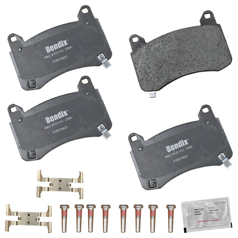 Bendix Friction CFC2399 Disc Brake Pad Set - Front