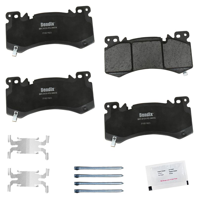 Bendix Friction CFC2407A Disc Brake Pad Set - Front