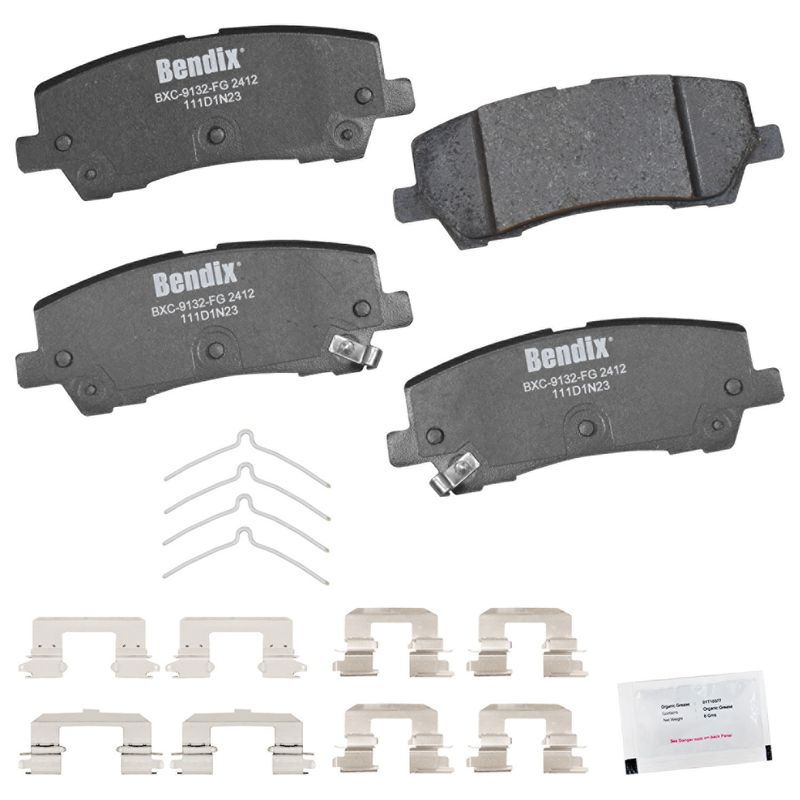 Bendix Friction CFC2412 Disc Brake Pad Set - Rear