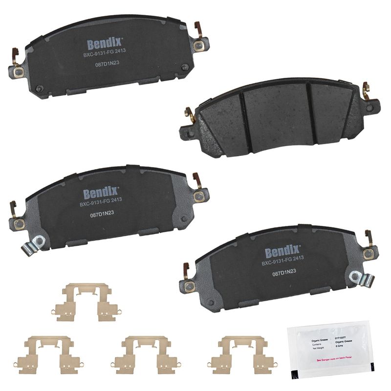 Bendix Friction CFC2413 Disc Brake Pad Set - Front