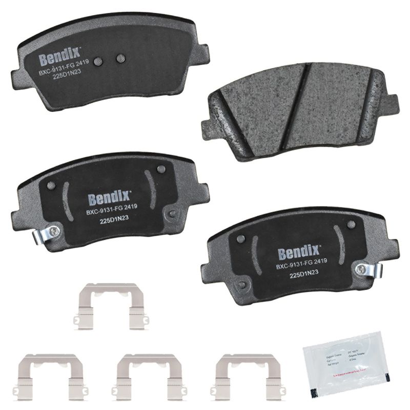 Bendix Friction CFC2419 Disc Brake Pad Set - Front