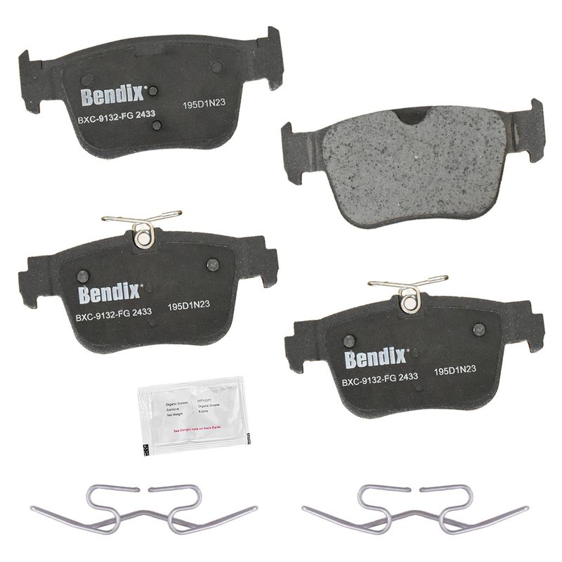 Bendix Friction CFC2433 Disc Brake Pad Set - Rear
