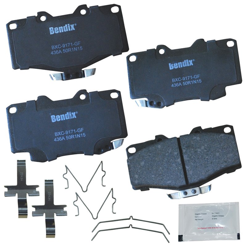 Bendix Friction CFC436A Disc Brake Pad Set - Front