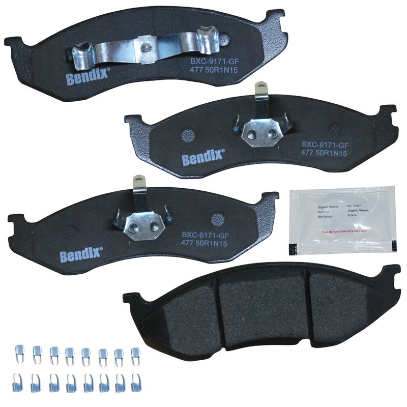Bendix Friction CFC477 Disc Brake Pad Set - Front