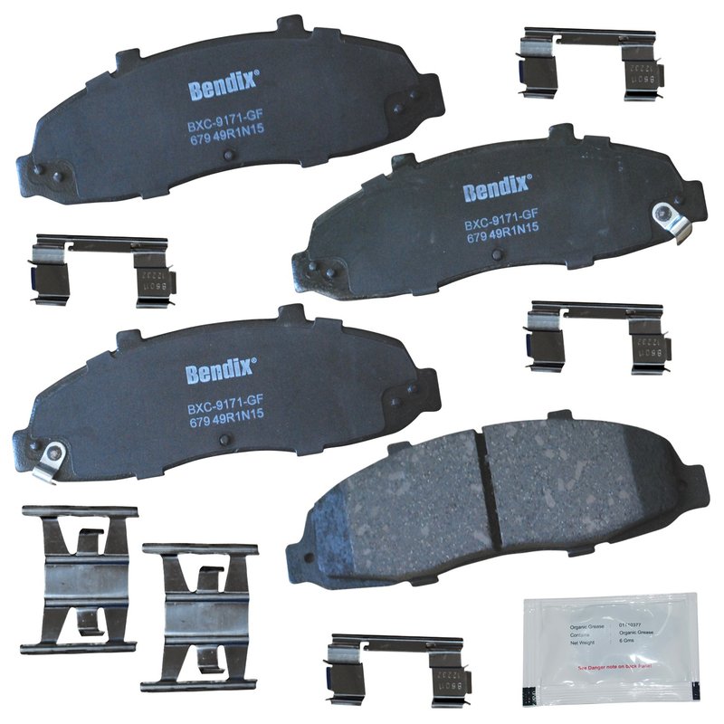Bendix Friction CFC679 Disc Brake Pad Set - Front