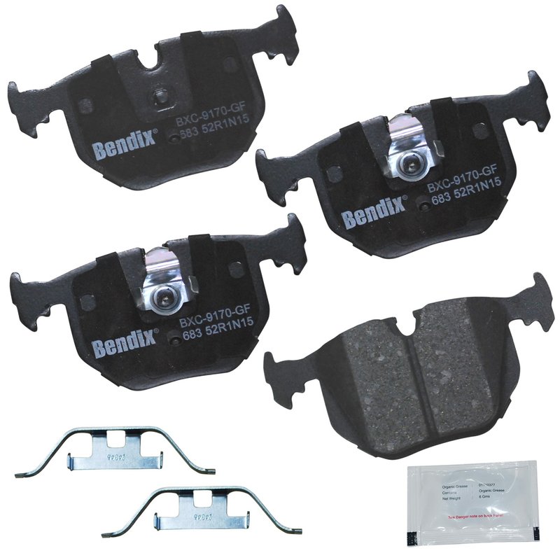 Bendix Friction CFC683 Disc Brake Pad Set - Rear