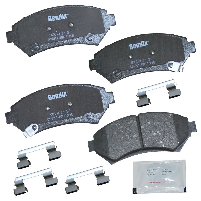 Bendix Friction CFC699K1 Disc Brake Pad Set - Front