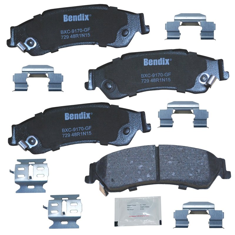 Bendix Friction CFC729 Disc Brake Pad Set - Rear