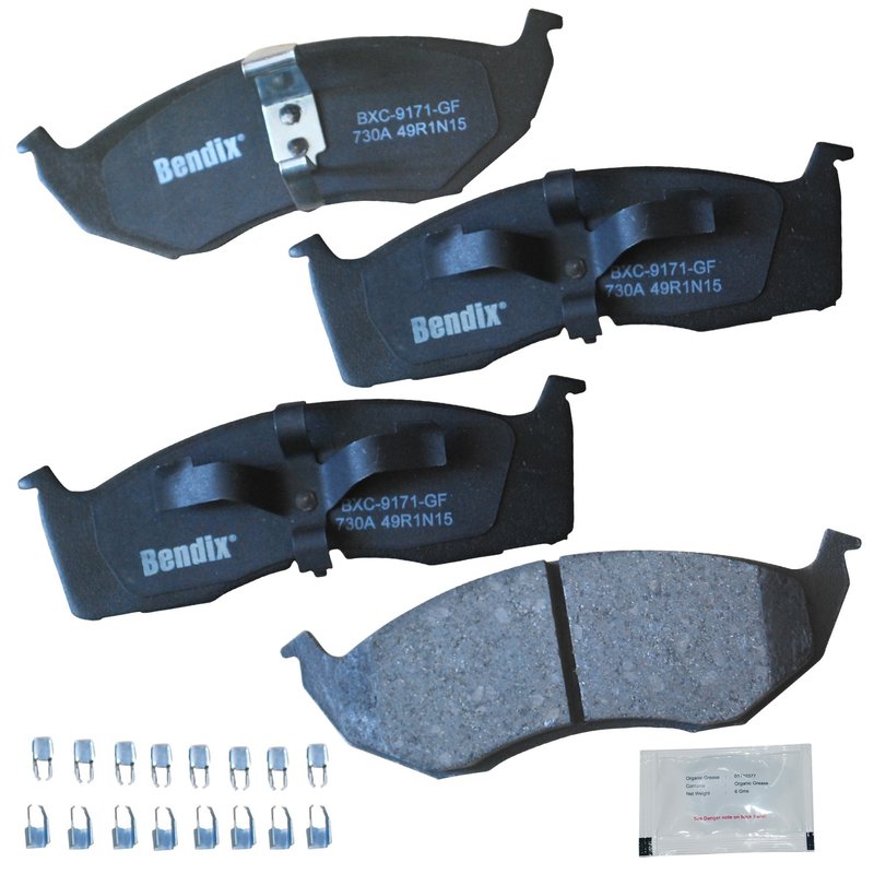 Bendix Friction CFC730A Disc Brake Pad Set - Front