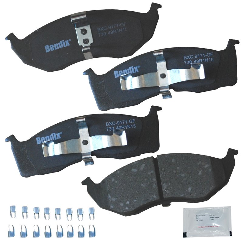 Bendix Friction CFC730 Disc Brake Pad Set - Front or Rear