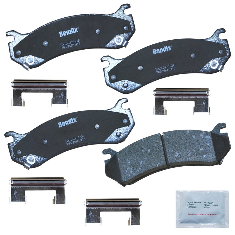 Bendix Friction CFC785 Disc Brake Pad Set - Front or Rear
