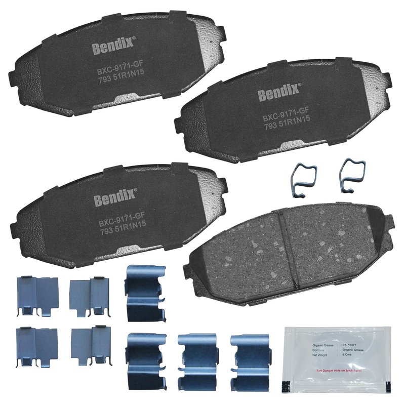 Bendix Friction CFC793 Disc Brake Pad Set - Front