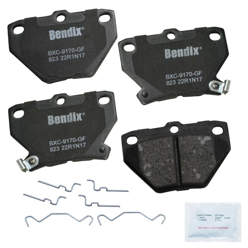 Bendix Friction CFC823 Disc Brake Pad Set - Rear
