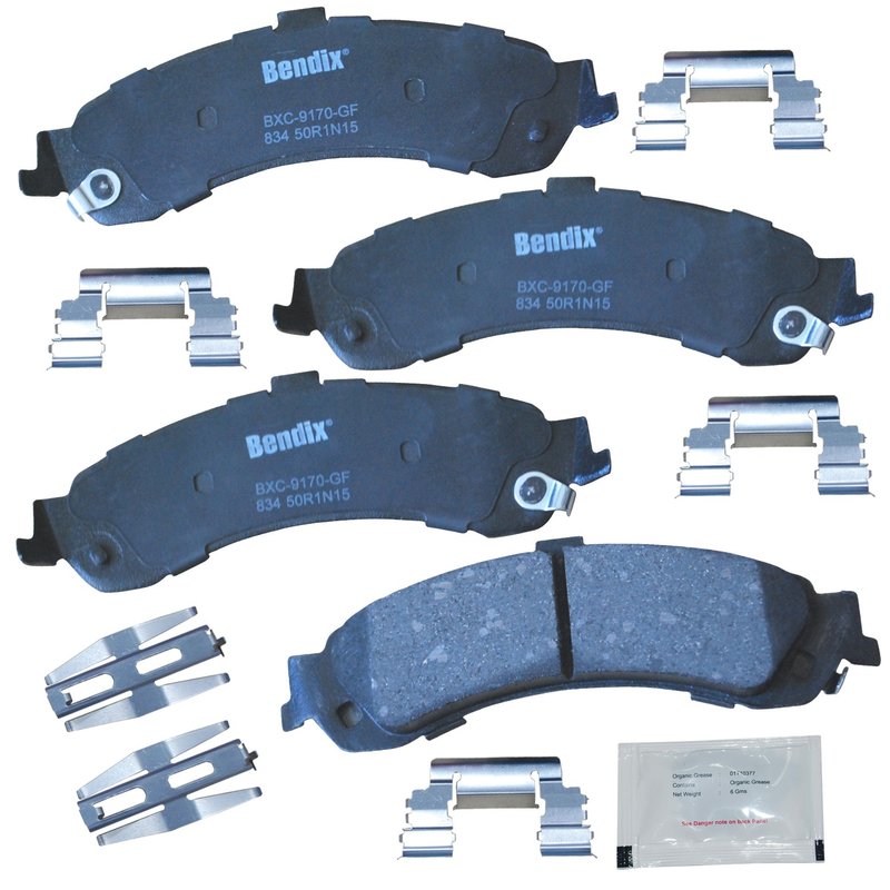 Bendix Friction CFC834 Disc Brake Pad Set - Rear