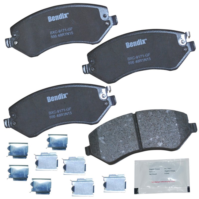 Bendix Friction CFC856 Disc Brake Pad Set - Front