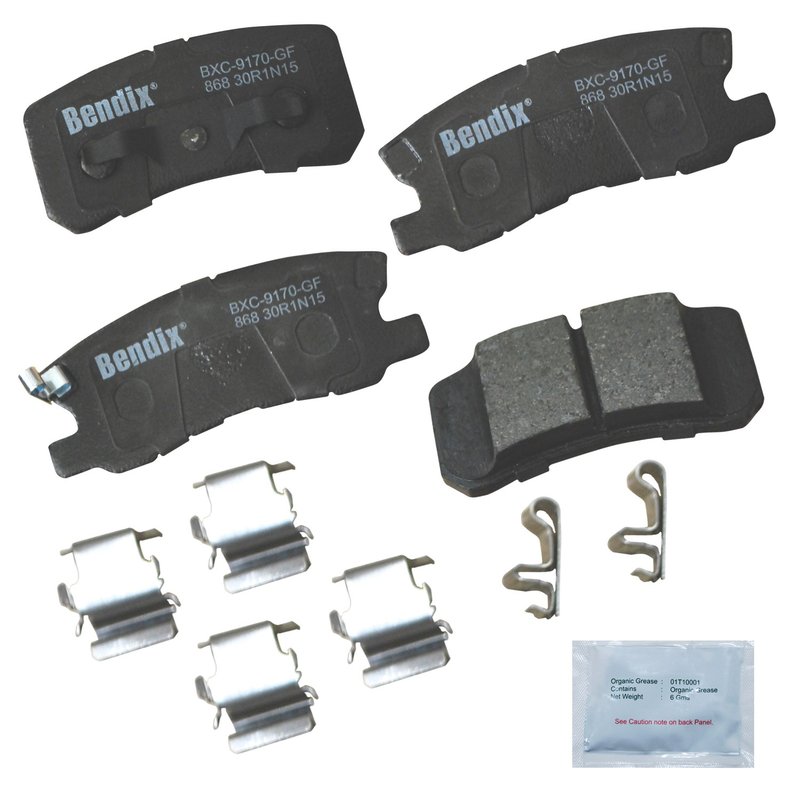 Bendix Friction CFC868 Disc Brake Pad Set - Rear