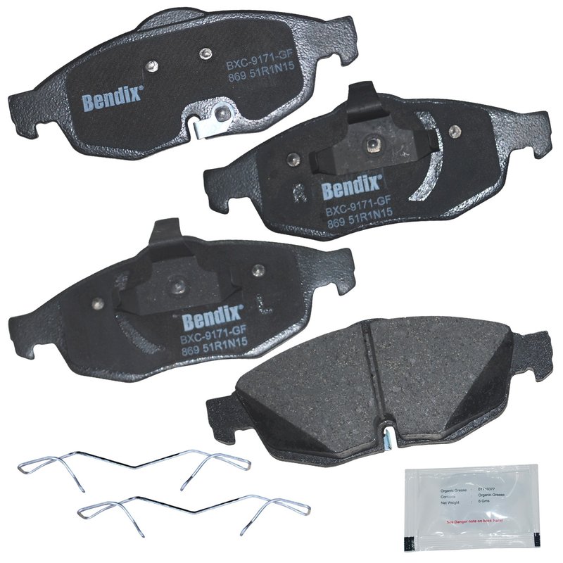 Bendix Friction CFC869 Disc Brake Pad Set - Front