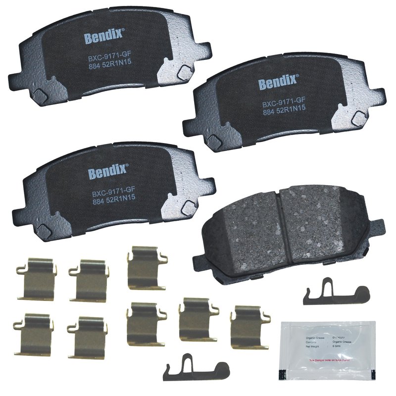 Bendix Friction CFC884 Disc Brake Pad Set - Front