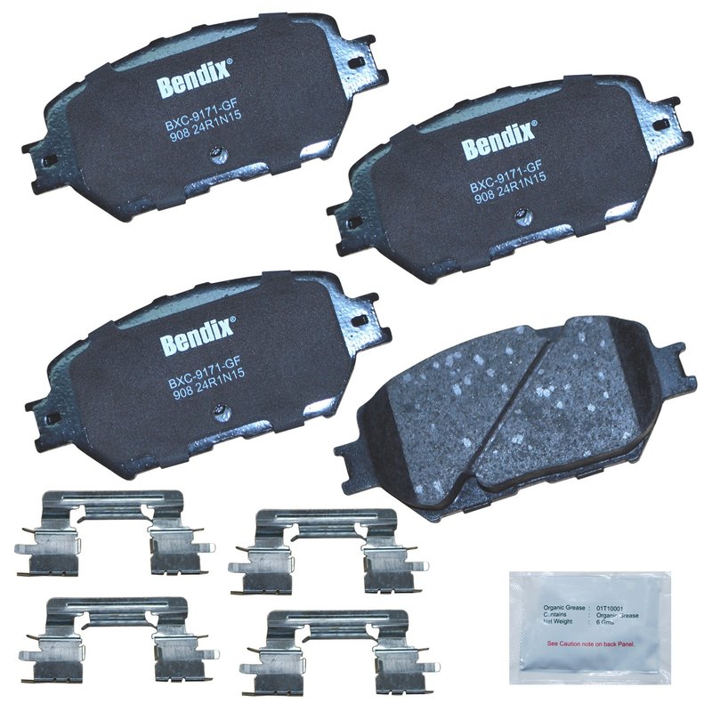 Bendix Friction CFC908 Disc Brake Pad Set - Front