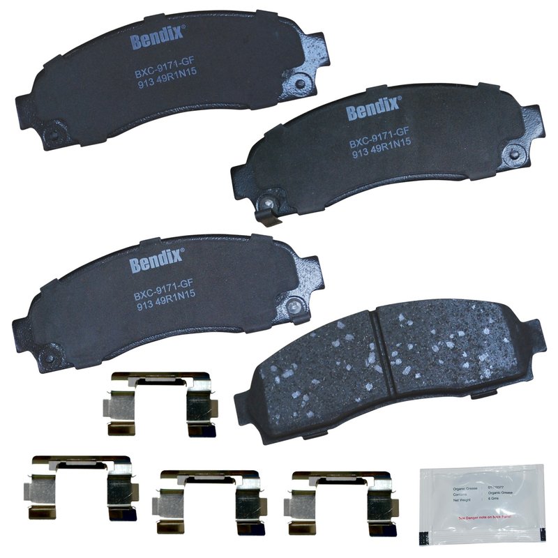 Bendix Friction CFC913 Disc Brake Pad Set - Front