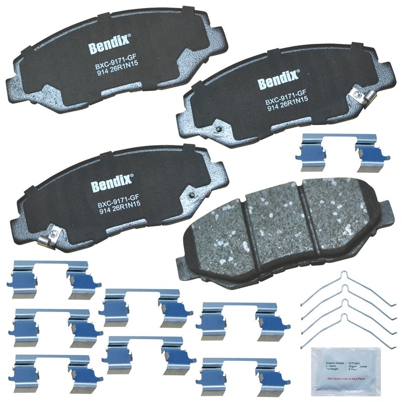 Bendix Friction CFC914 Disc Brake Pad Set - Front