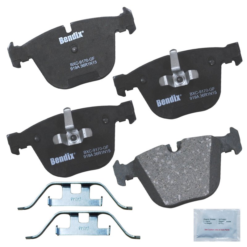 Bendix Friction CFC919A Disc Brake Pad Set - Rear